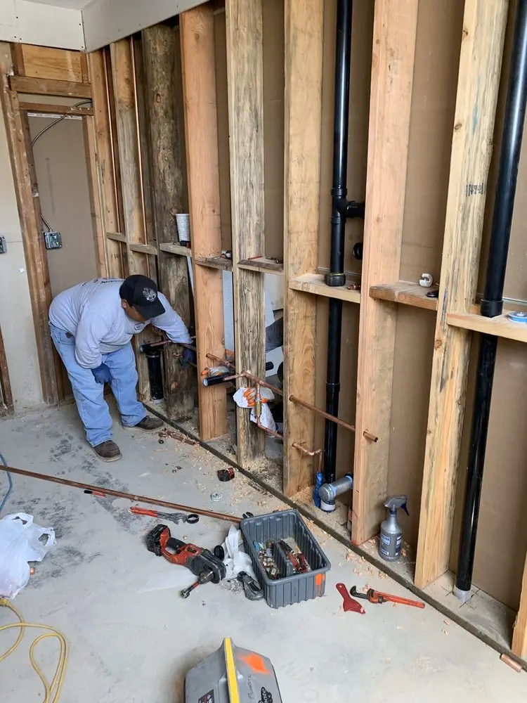 Commercial rough-in plumbing for Water Heater Replacement in Gresham-Northeast